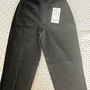 Athleta Charcoal Straight Leg Pants